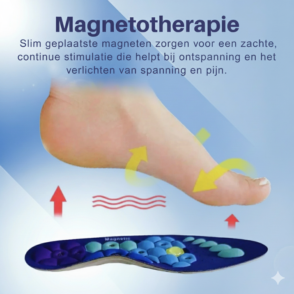 StepSupport | Magnetische inlegzolen met acupressuur