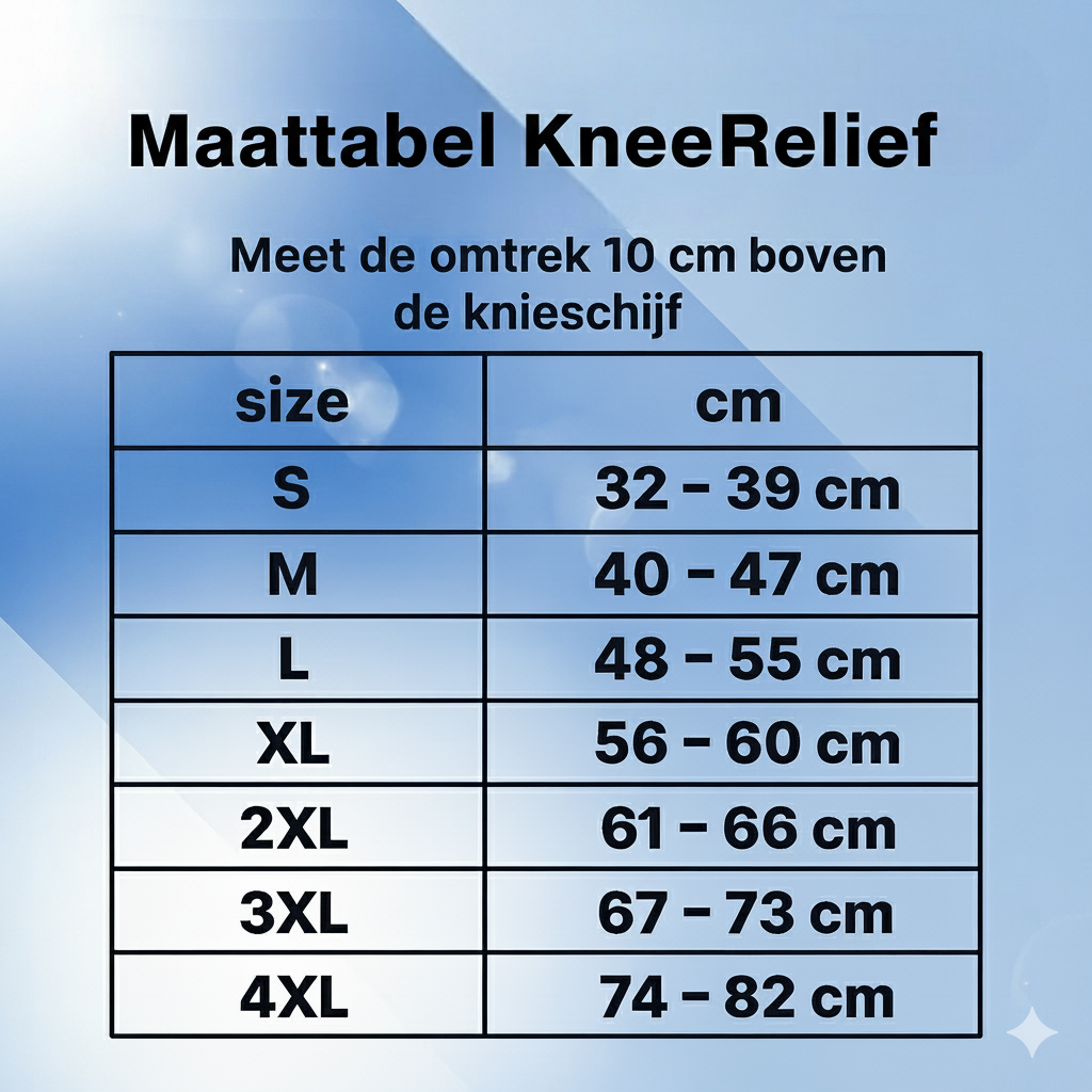 KneeRelief | Bamboe compressiebrace voor pijnvrije slaap