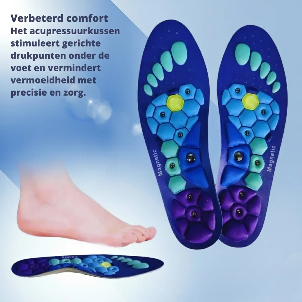 StepSupport | Magnetische inlegzolen met acupressuur