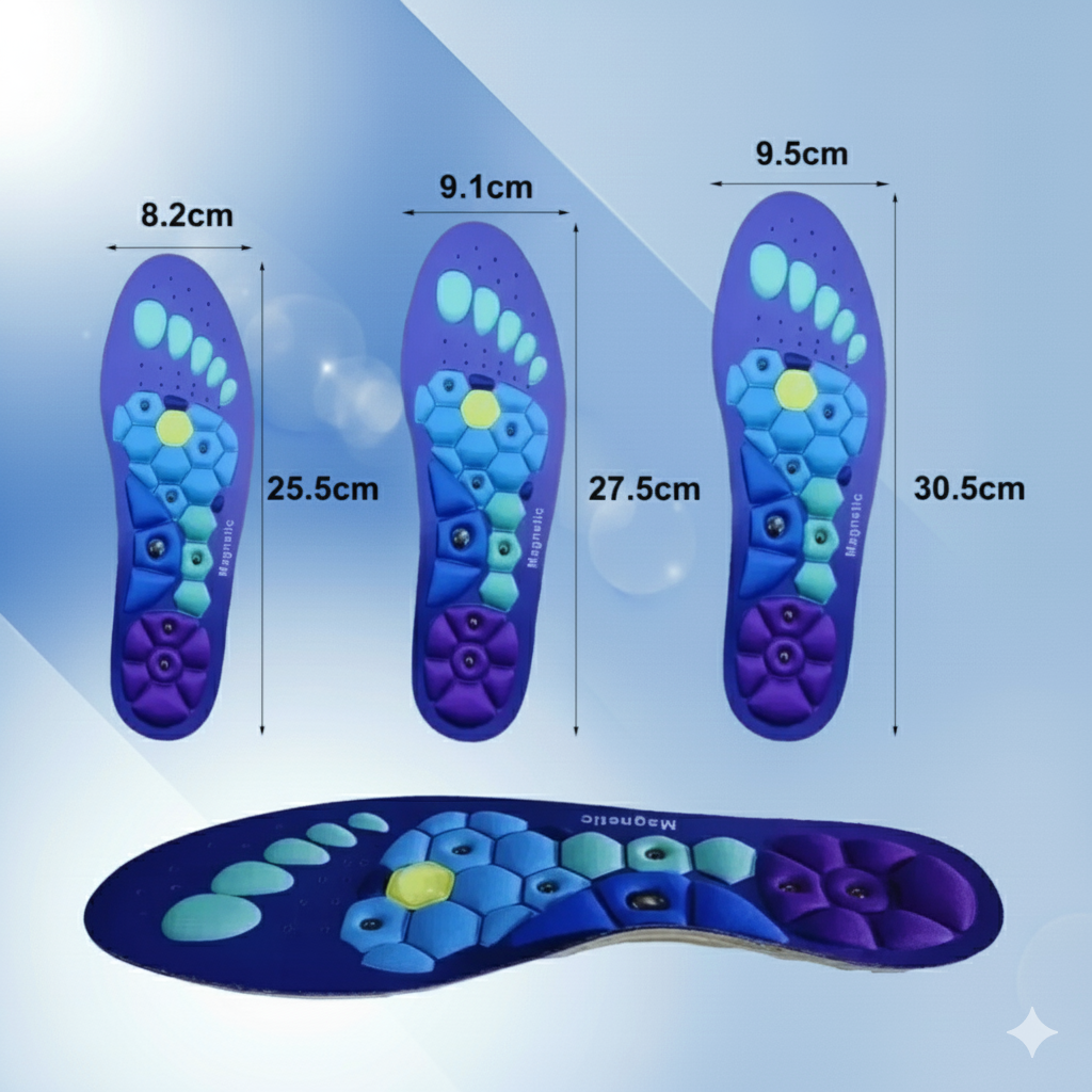 StepSupport | Magnetische inlegzolen met acupressuur