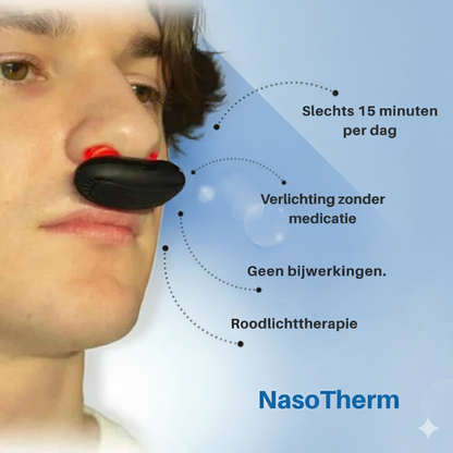 NasoTherm | Roodlicht voor sinusrust